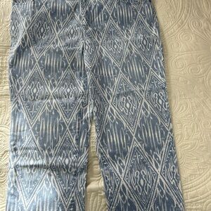 ✂️ Chicos Patterned Jeans sz16